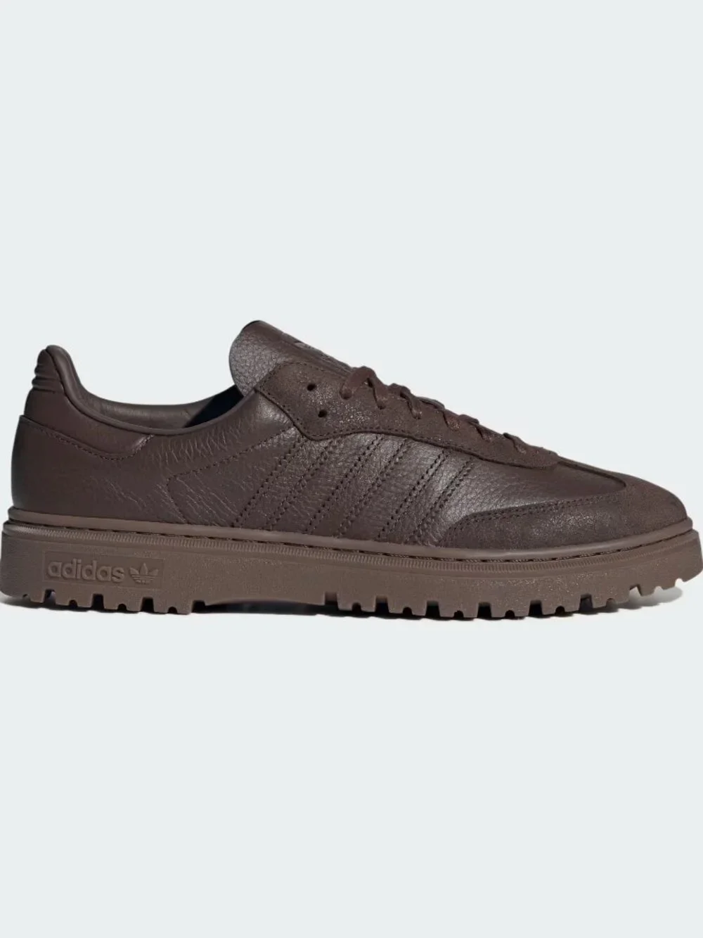 Samba LX Freizeit Shoes Brown Leather New In Box Mens Sz 9/ Womens Sz 10